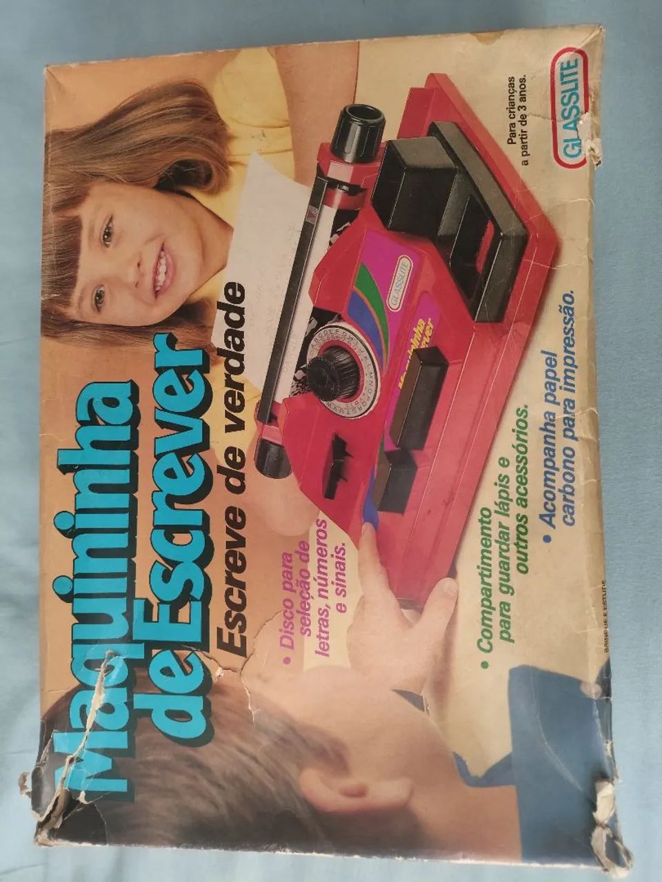 Máquina de escrever Glaslite 