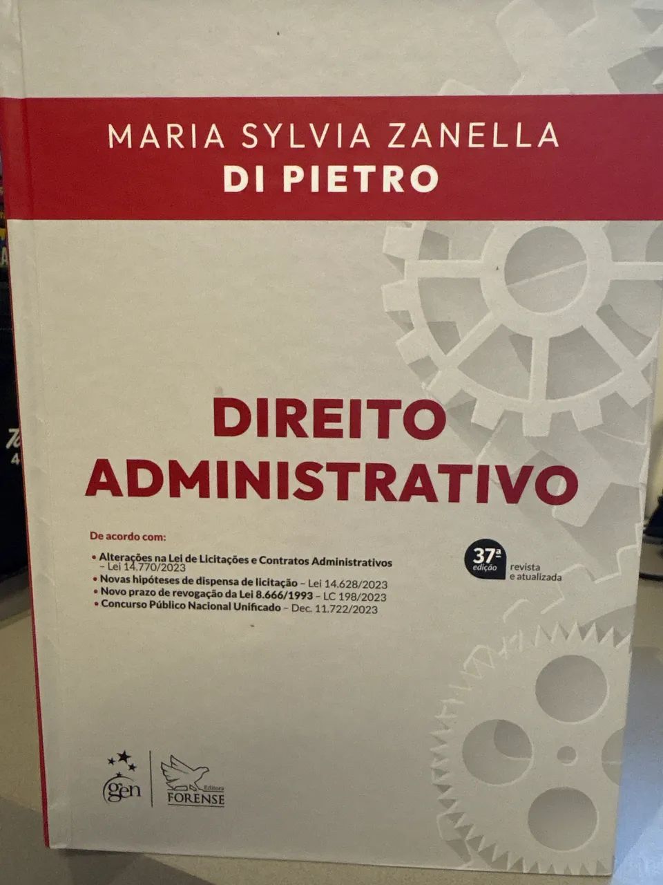 Livro Direito Administrativo Maria Sylvia Zanella Di Pietro