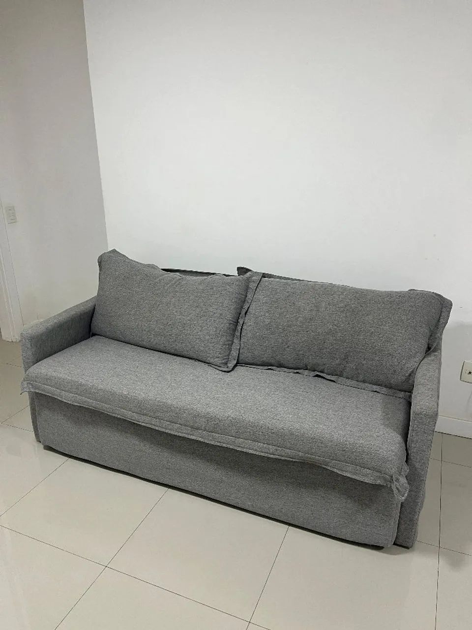 Sofá Cama Retrátil e Reclinável 