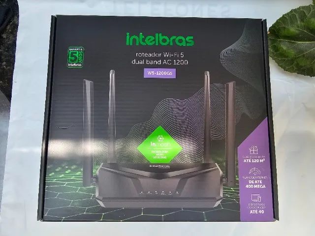 Roteador Intelbras - W5-1200GS