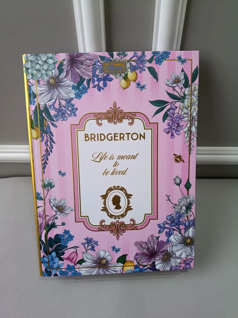 Bridgerton Caderno Tilibra Luxo 80 folhas - Foto 3