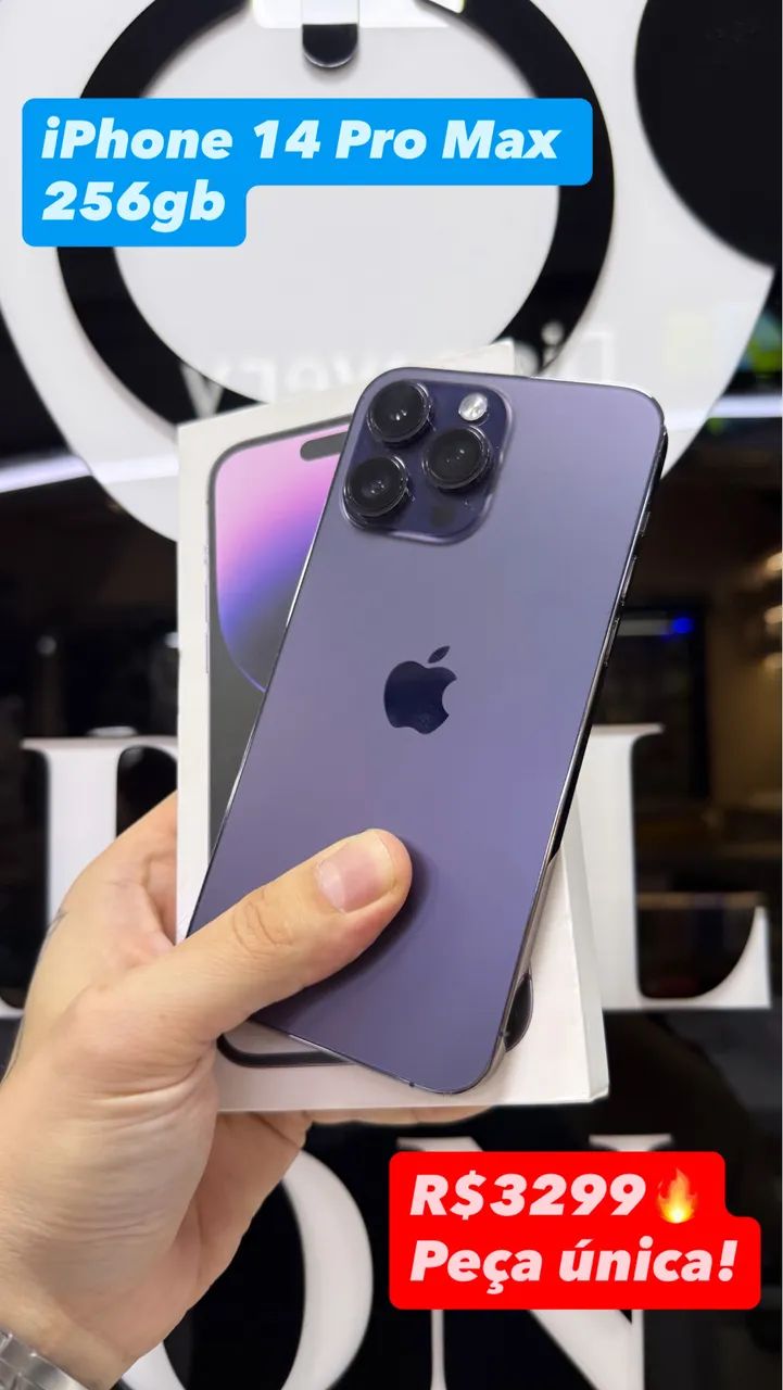 iPhone 14 Pro Max 256gb Roxo