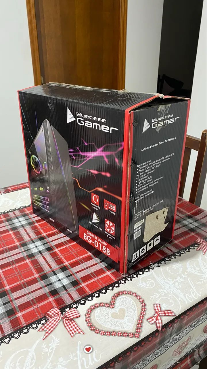 Gabinete Gamer BG-018B bluecase - Foto 2