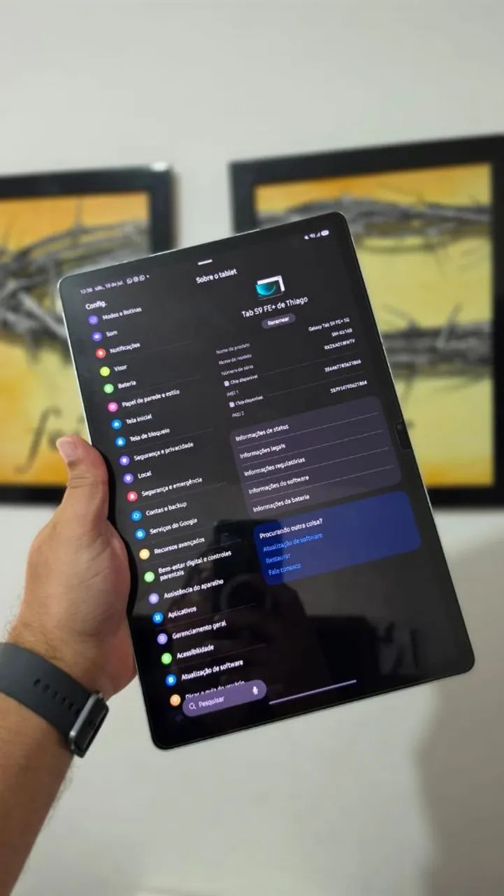 SAMSUNG TAB S9+ FE 5G 128GB  - Foto 3
