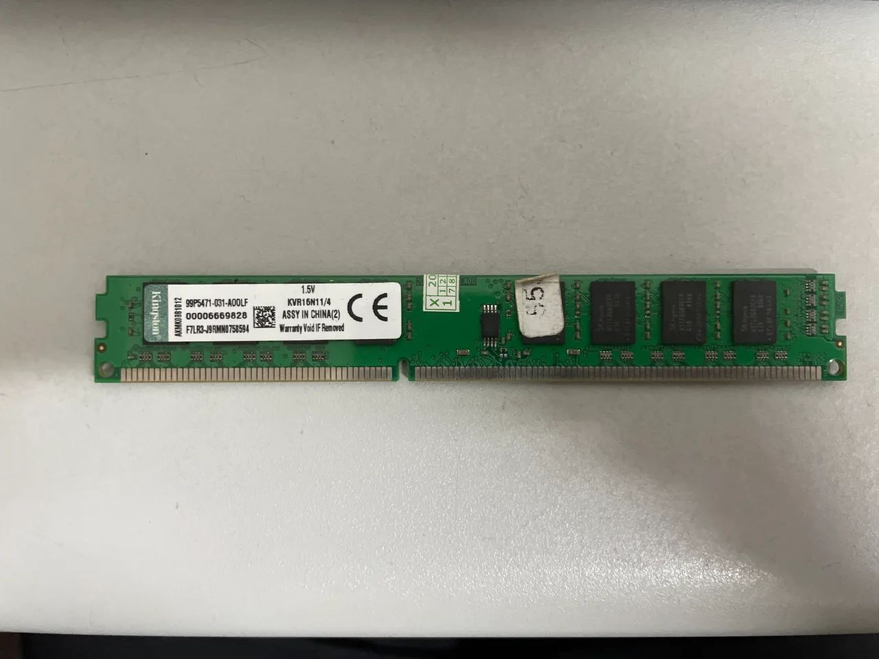 Memoria RAM 4GB DDR3