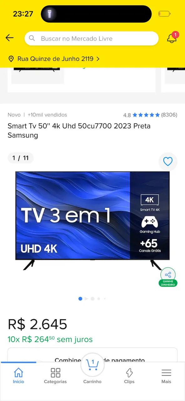 Tv LG 50p