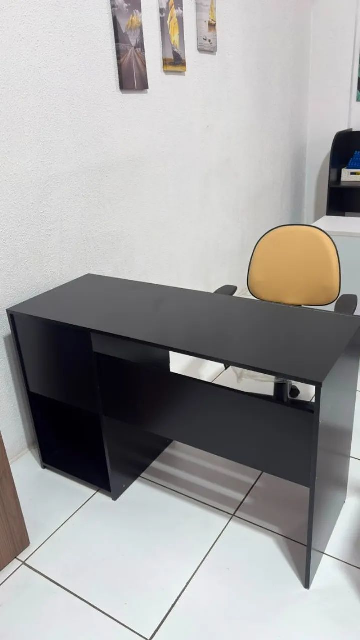 Escrivaninha Malta duas gavetas - Foto 2