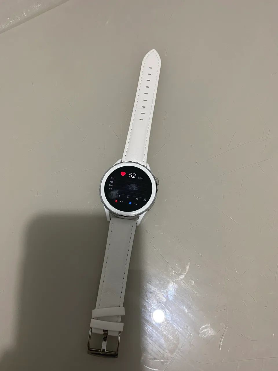 Smartwatch feminino branco