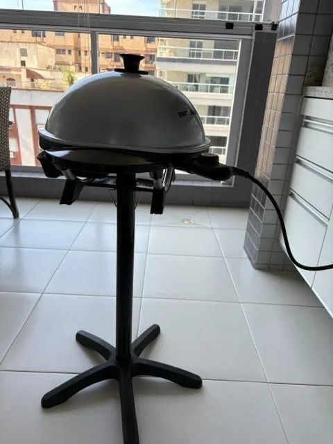 Churrasqueira elétrica George Foreman interna/externa - Foto 2