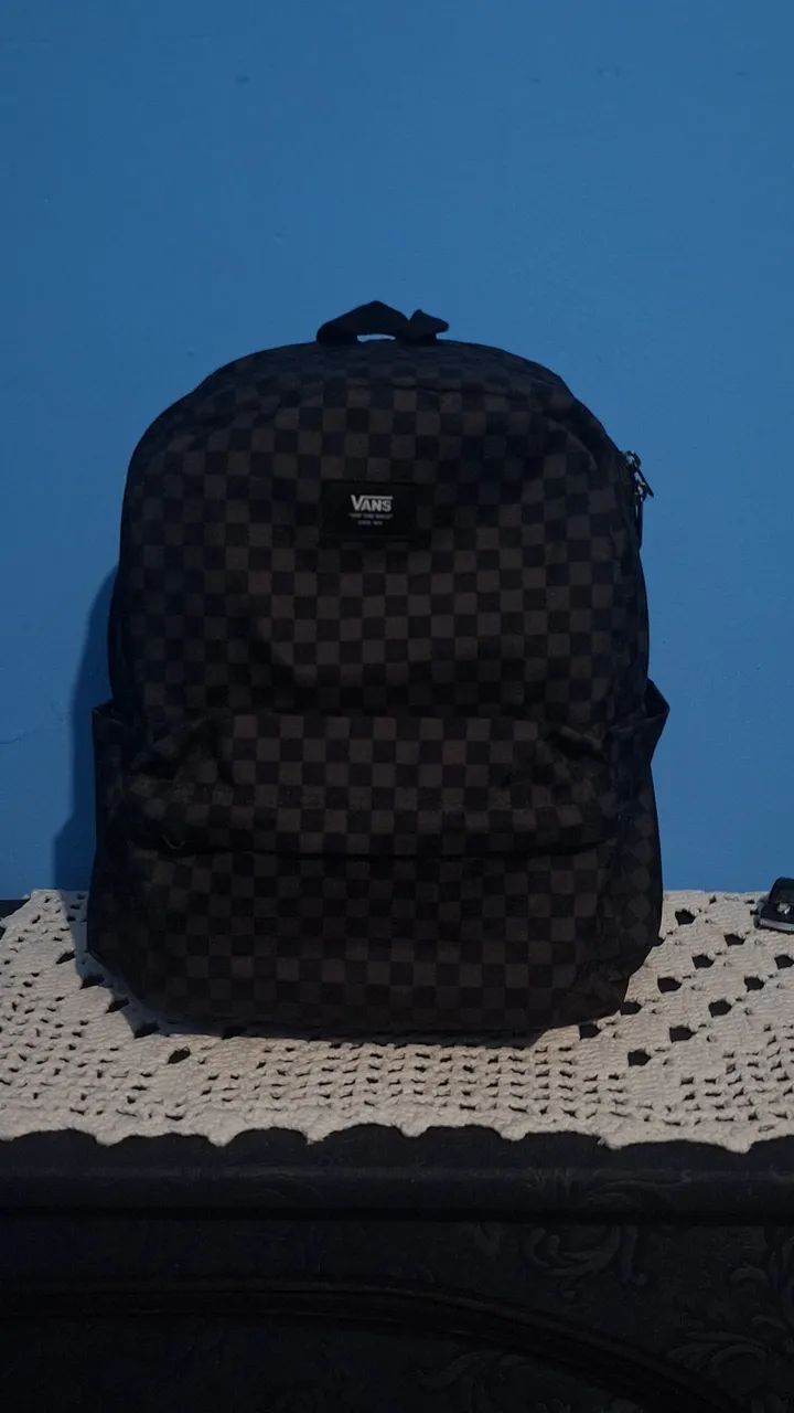 Mochila Xadrez Vans Original 