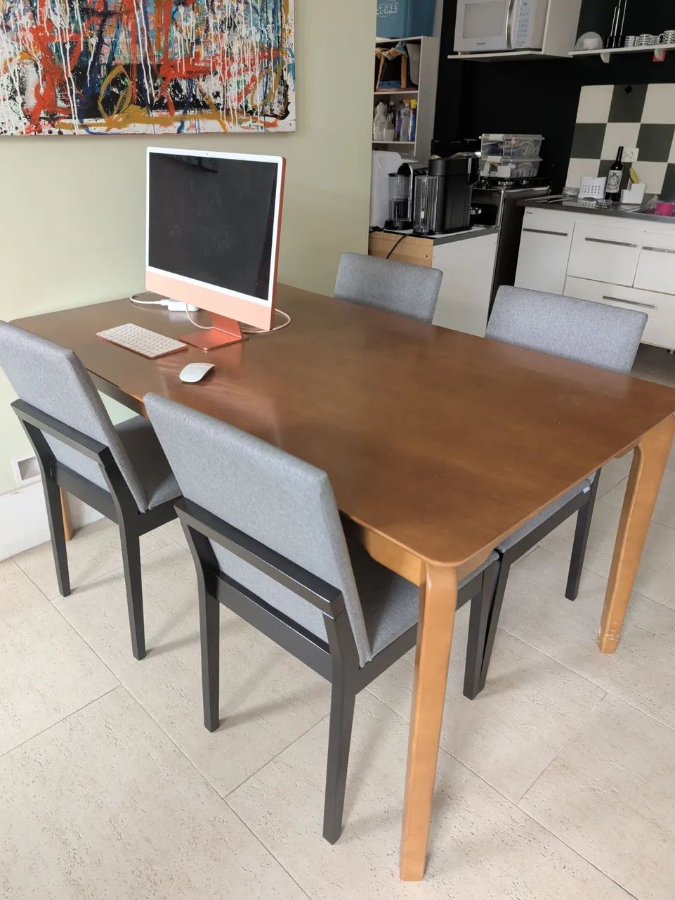 Mesa para 4 cadeiras  - Foto 3