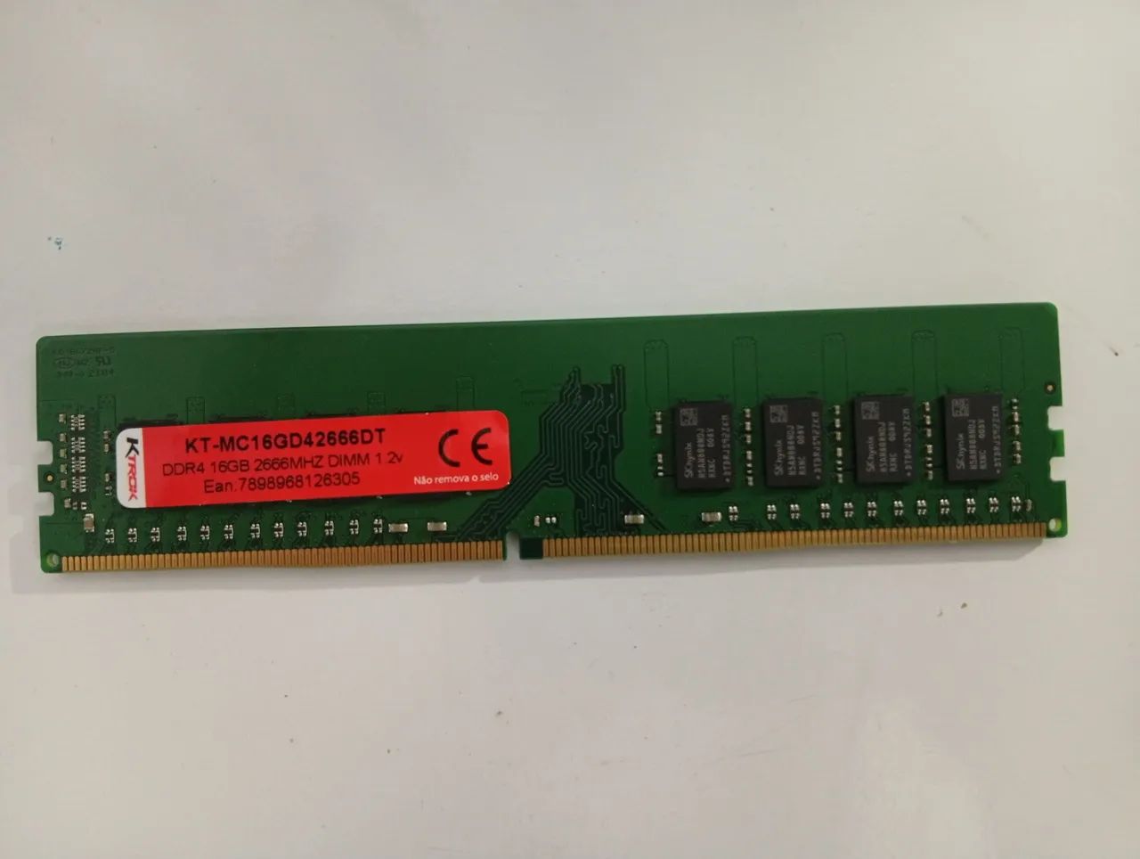 Memória Ram 16gb ddr4 2666mhz PC