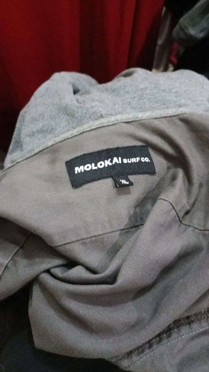 Camisa masculina com capuz MOLOKAI SURF CO - Foto 2