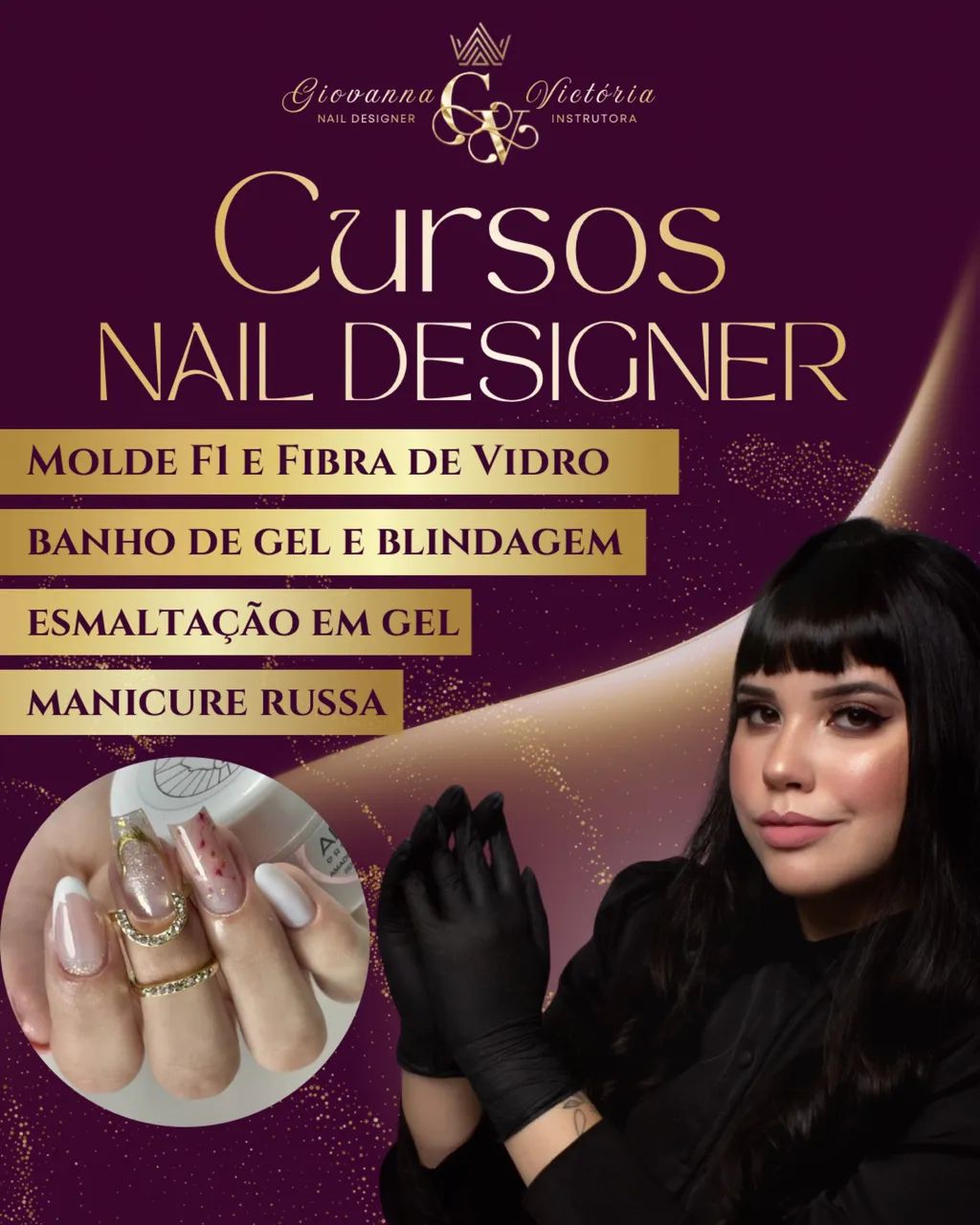 Curso Nail Designer Unhas 