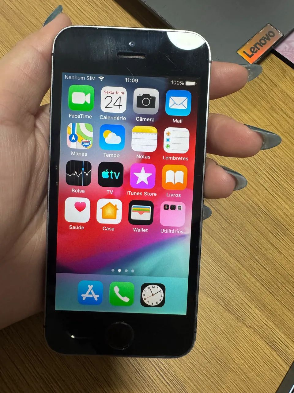 iPhone 5S - bom estado, funcionando perfeitamente 