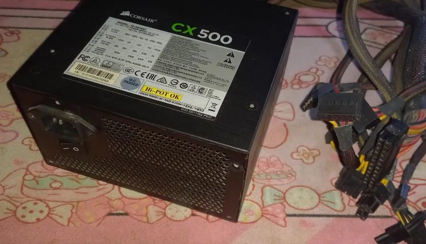 Corsair CX500 Power Supply, 500W, 80 Plus Bronze