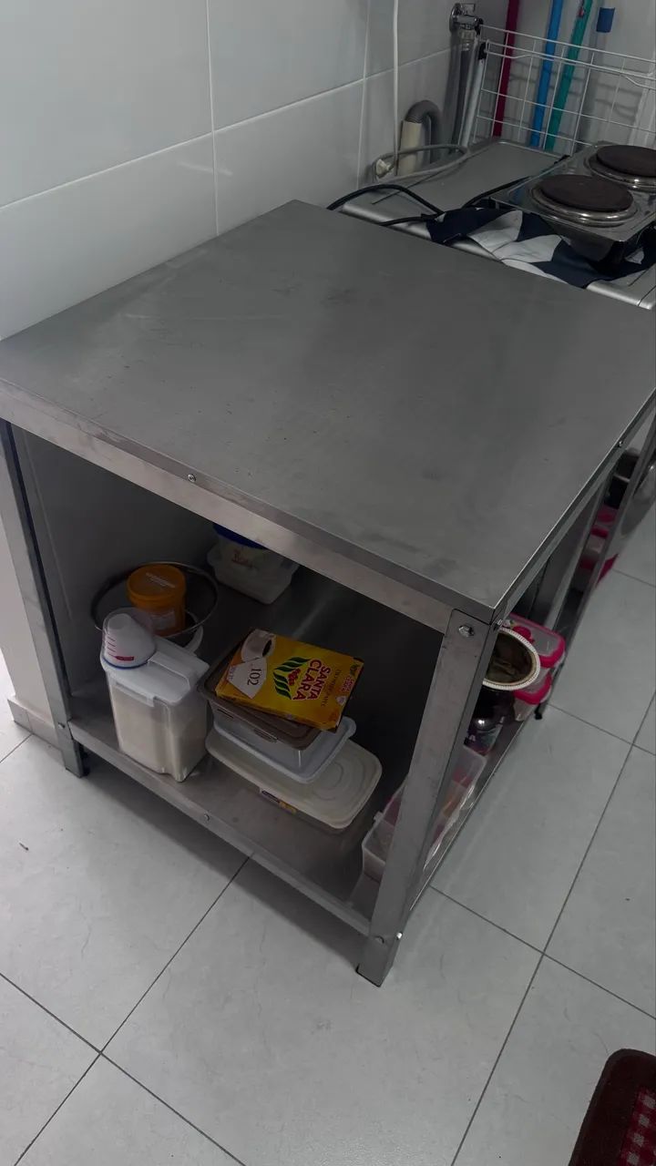 Mesa dupla Inox  - Foto 3