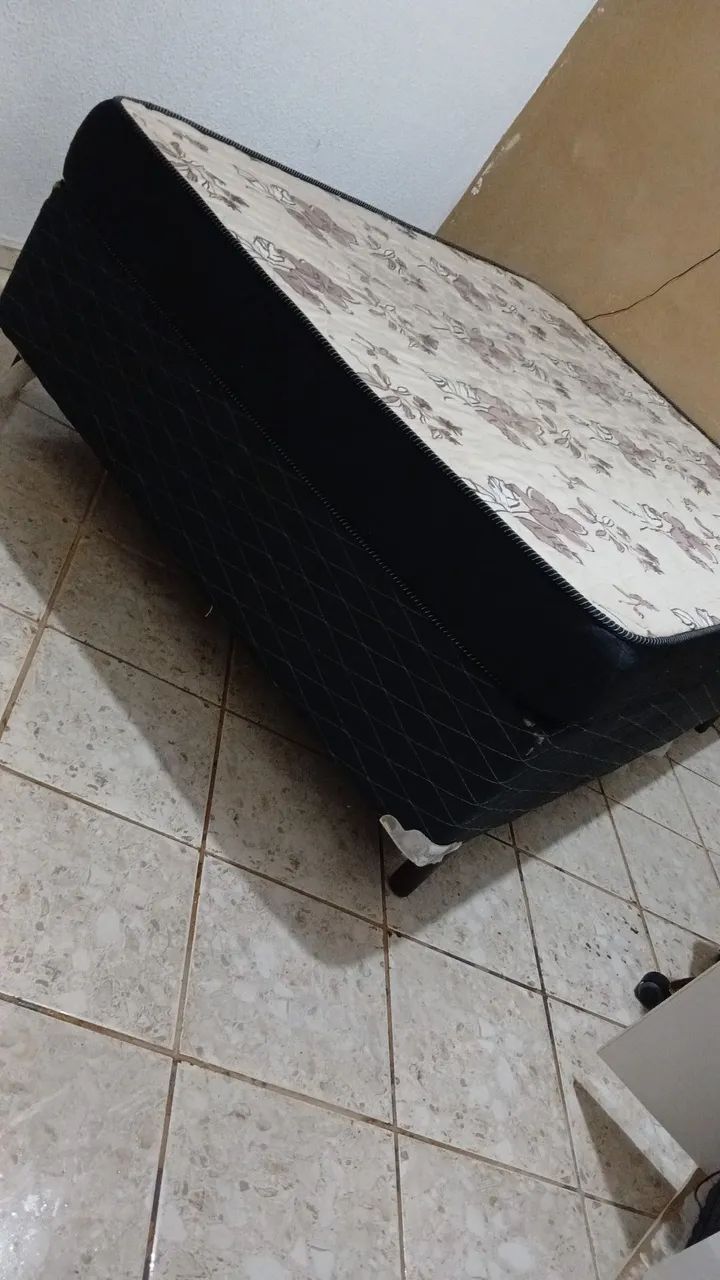 CAMA CASAL BOX COM COLCHÃO  - Foto 3