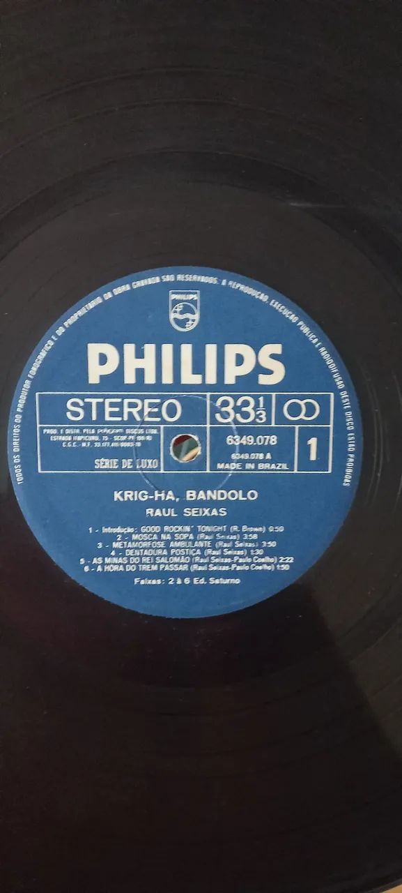 LP Raul Seixas - Krig Há Bandolo - Foto 4