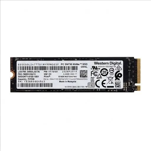 SSD 512GB NVMe Western Digital PC SN730 SDBQNTY-512G