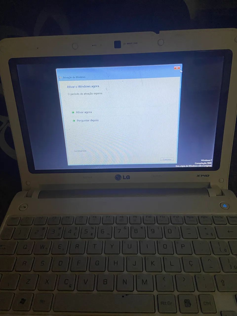 ? Netbook LG X140 - Funcionando perfeitamente