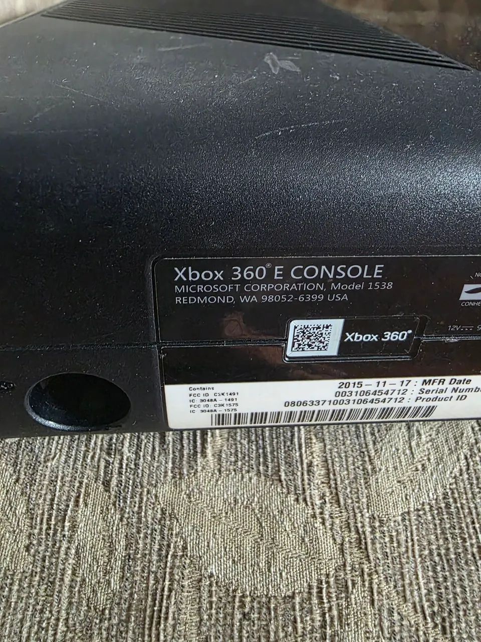 Console Xbox 360 E modelo 1538 - Foto 4