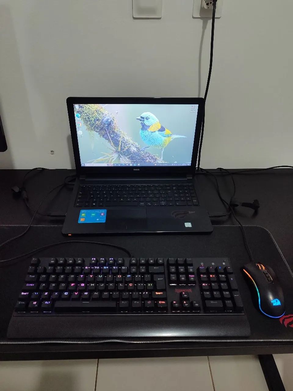 Notebook Dell + Kit Gamer Redragon