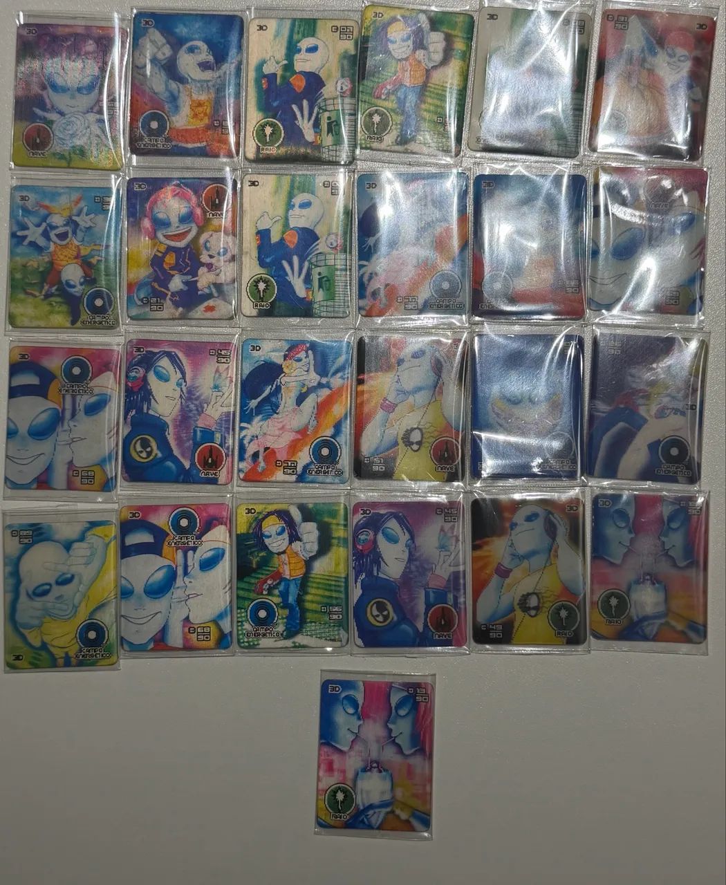 Lote de cards Alien- Elma Chips - Foto 2
