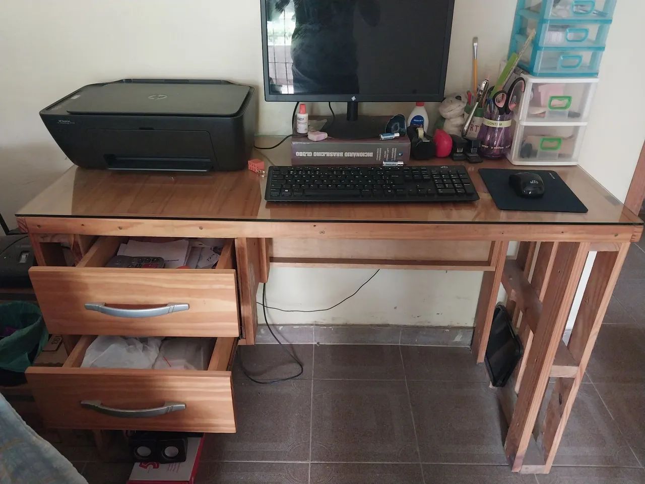Mesa de Escritório em Palete - Foto 5