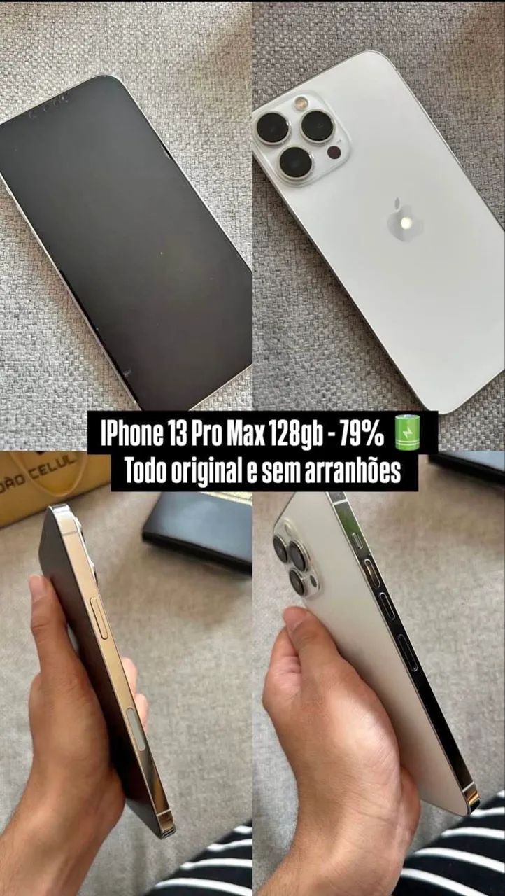 ? iPhone 13 Pro Max 128GB ? Com Nota Fiscal