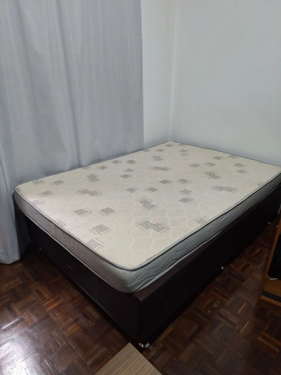 Cama Box Viúva + Colchão Ortobom Light D23