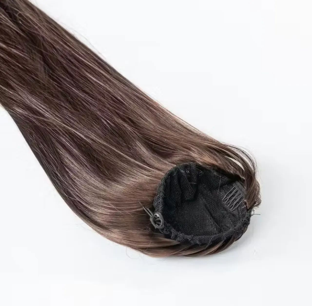 Rabo de cavalo longo,pega chapinha  - Foto 4