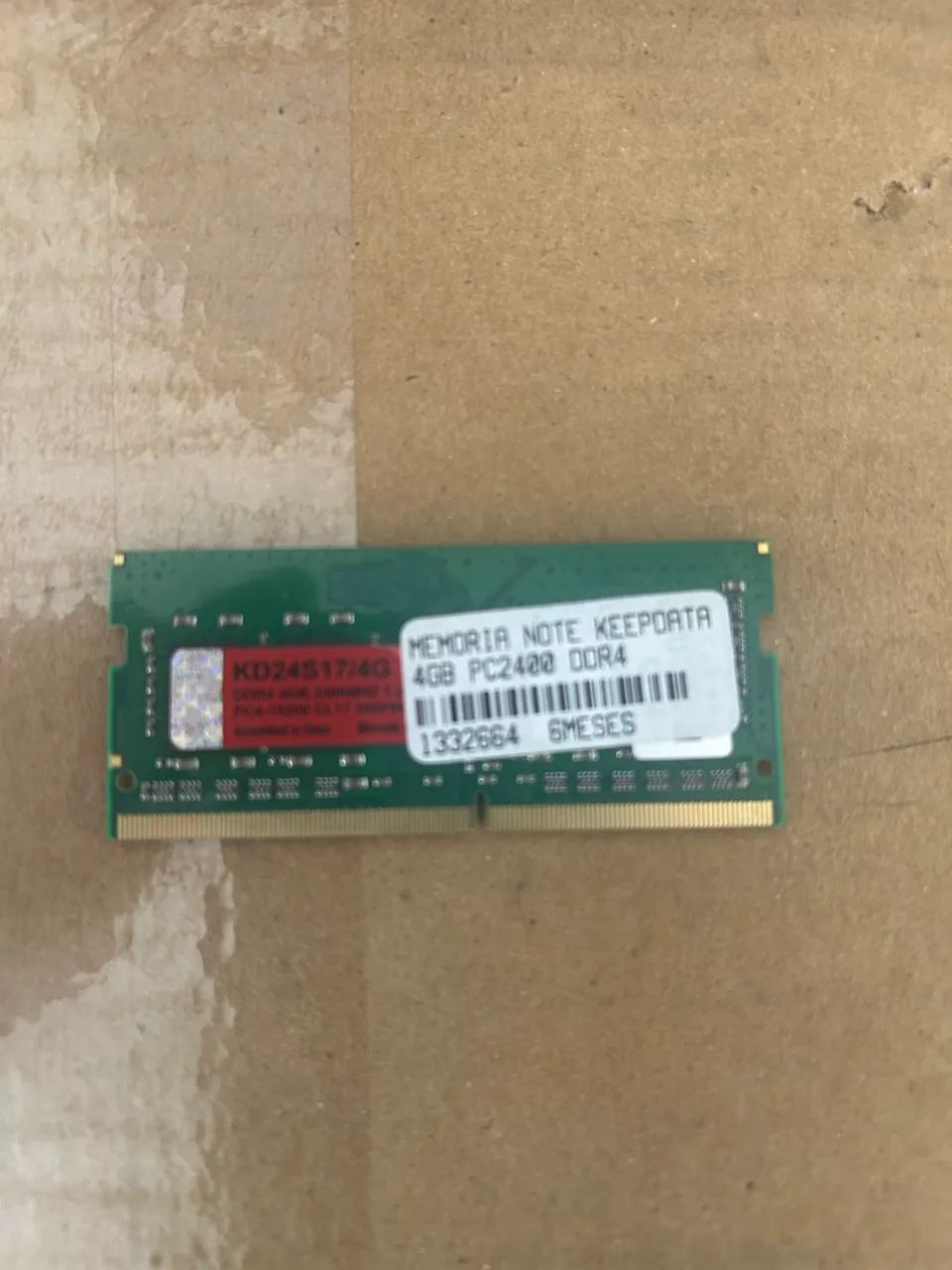 Memoria 4g DDR4 2400mhz keepdata