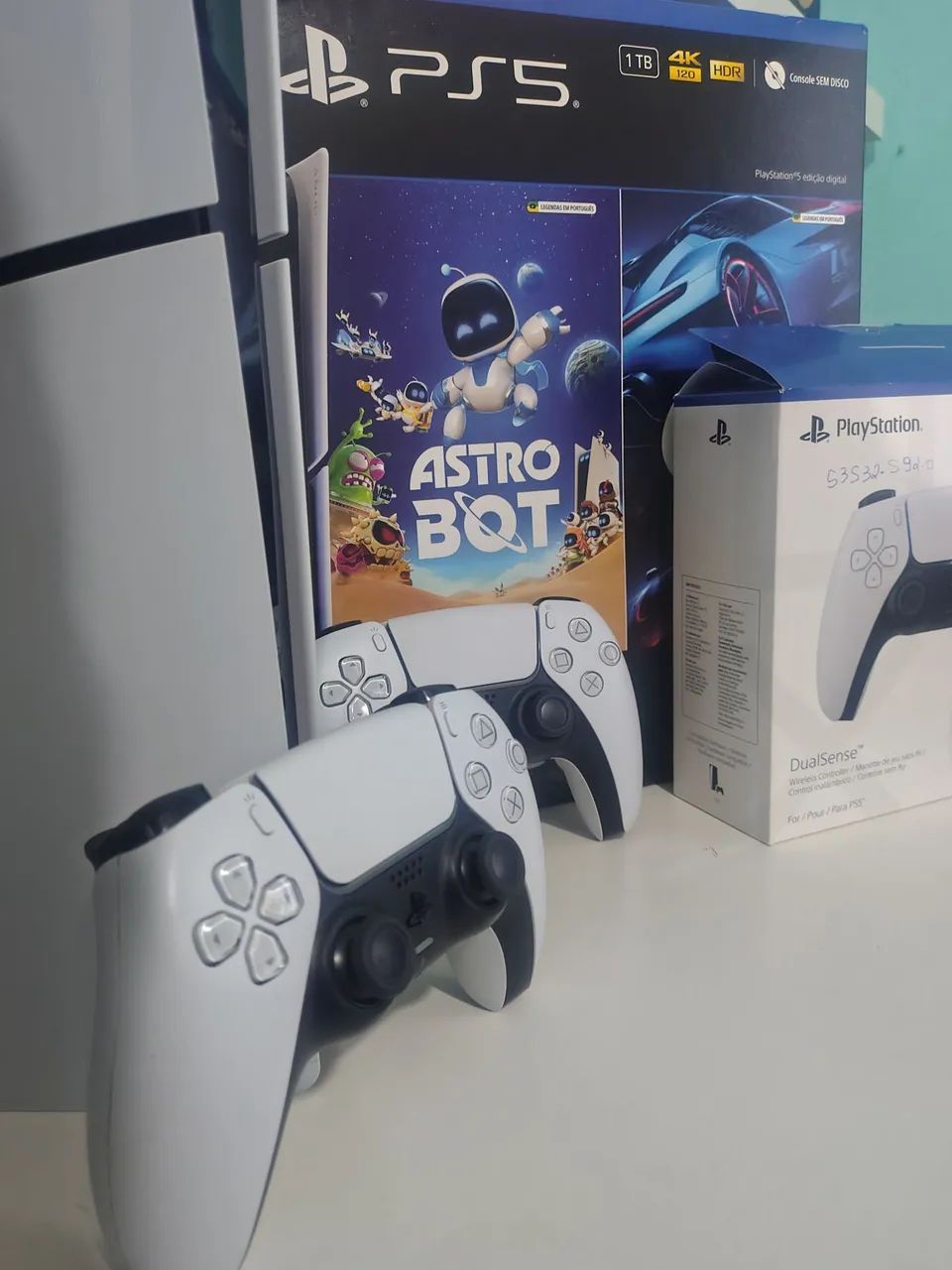 Playstation 5 digital com 2 controles - Foto 2