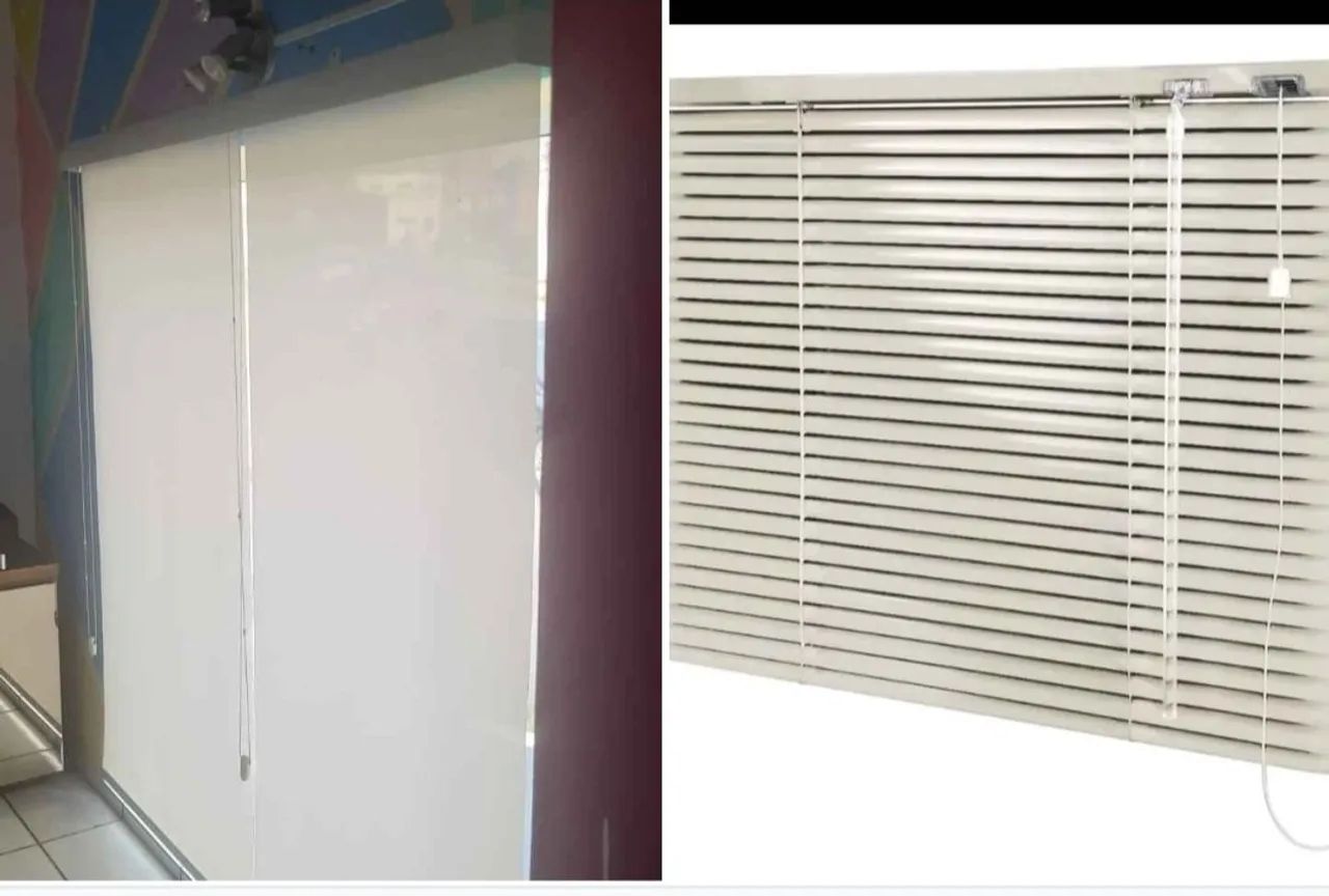 ultimas unidades Cortinas TIPOS:  Persiana ou  rolon black out