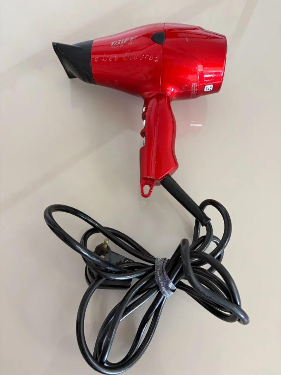 Secador de cabelo Taiff Compact 2000W, funcionando perfeitamente.  - Foto 3