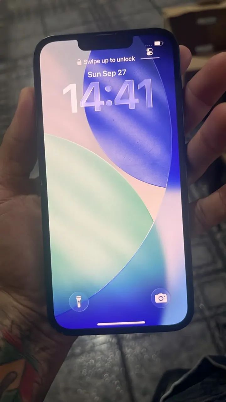 Iphone 13 128g verde semi novo