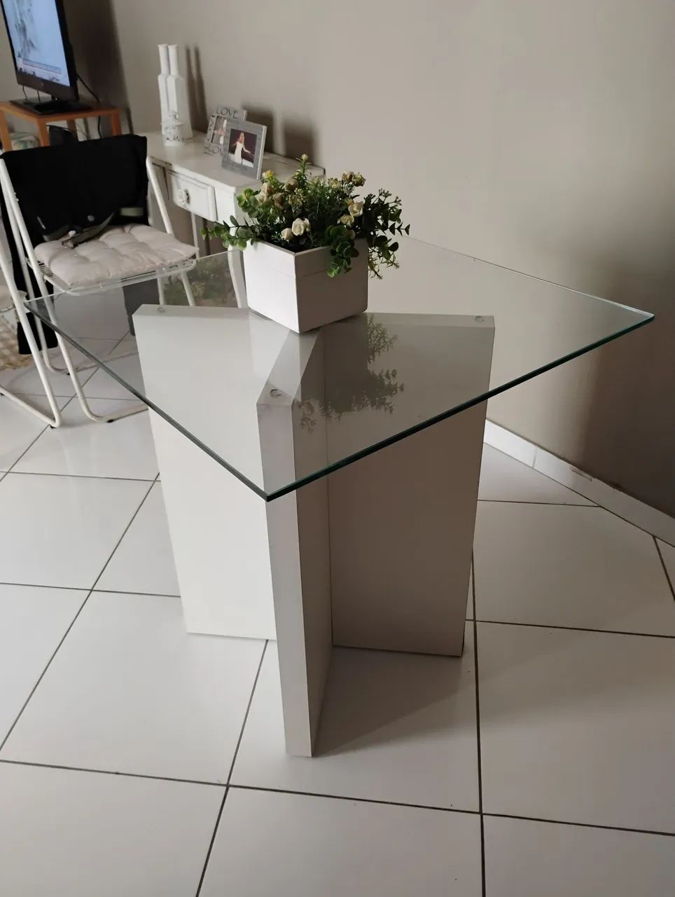 Mesa de vidro 