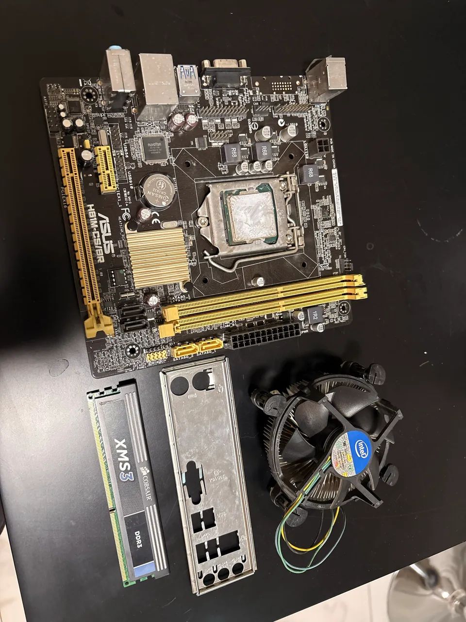 Kit Placa-Mãe ASUS + Intel Core i3 4ª Geração + 8GB RAM DDR3