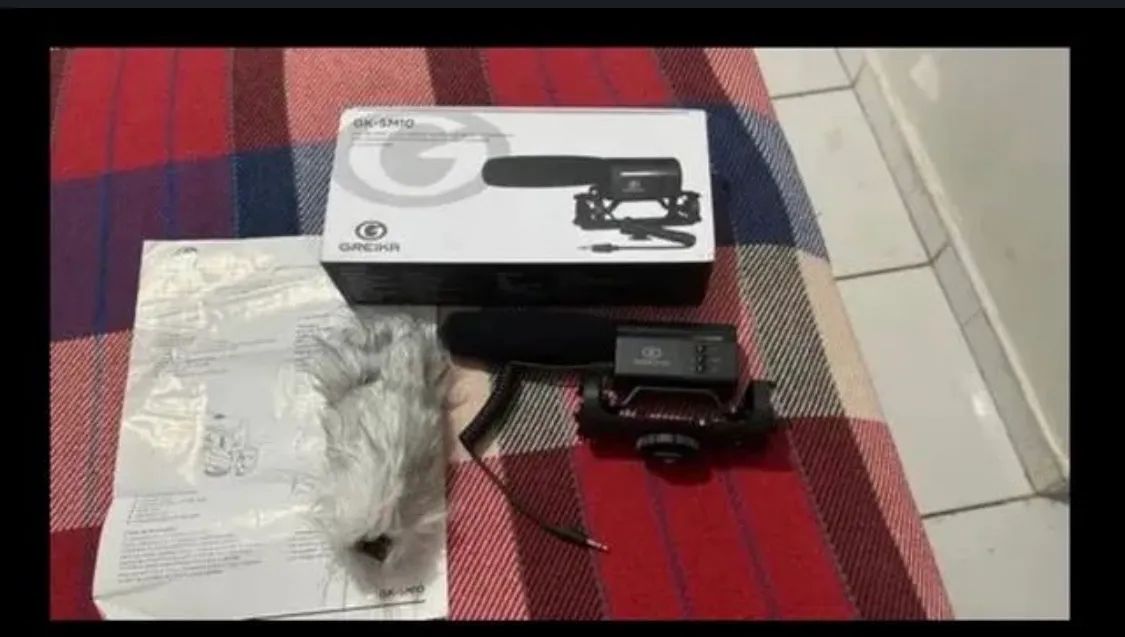 Microfone Greika NOVO! NUCA USADO! - Foto 2