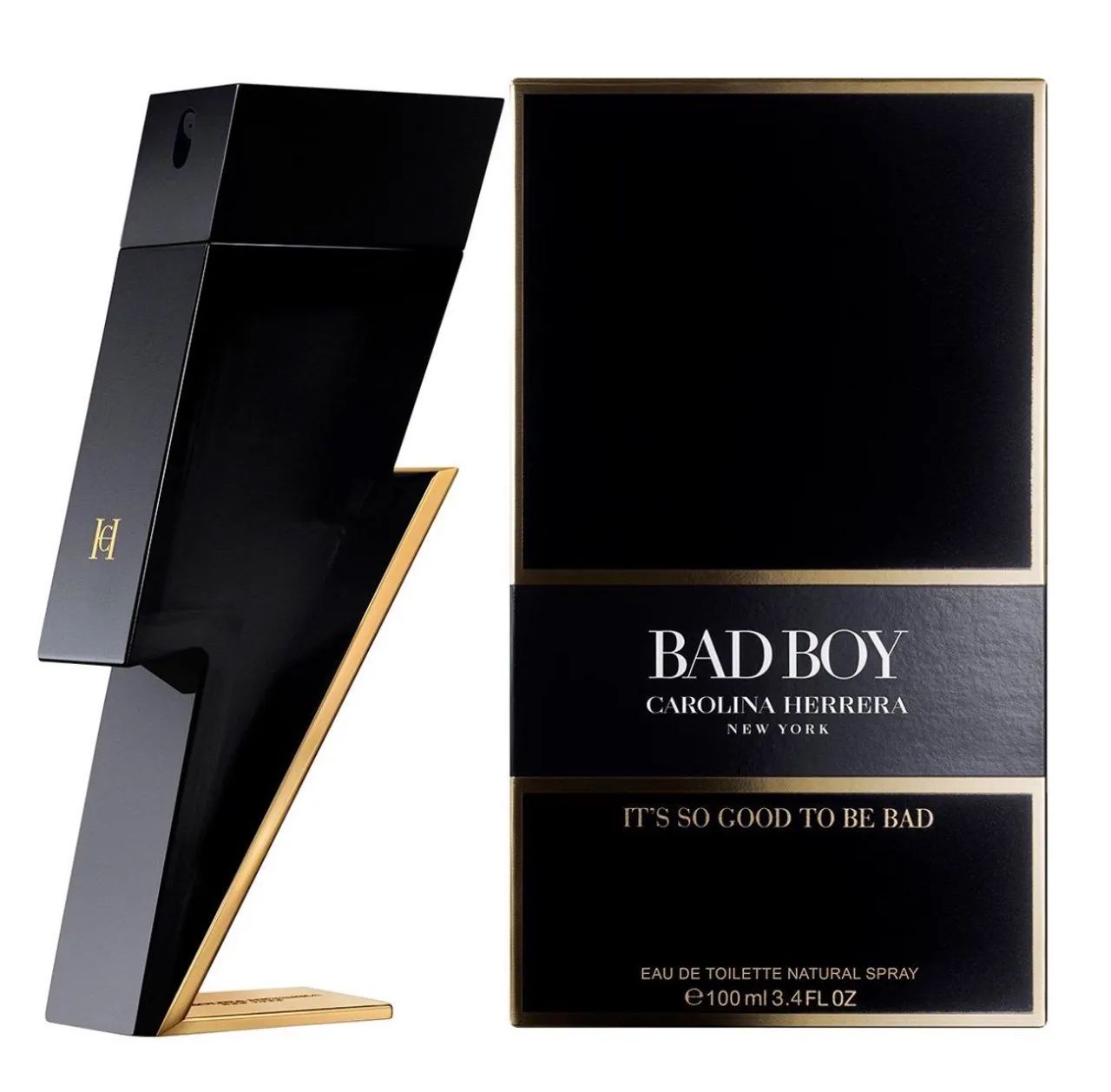 BAD BOY Carolina Herrera 50ml Masculino - Foto 3
