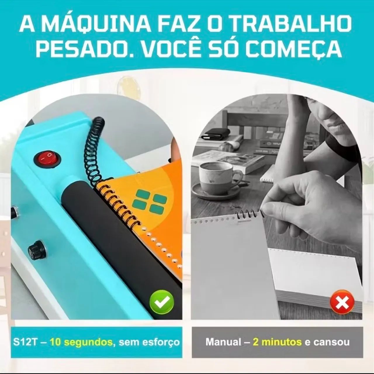 Máquina de encadernação  - Foto 4