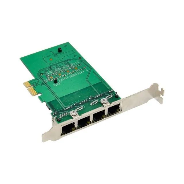 Placa de rede 4x 1Gb PCIe x1  - Foto 2