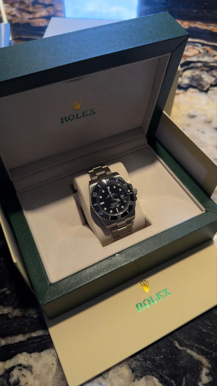 Rolex Submariner Date - 41mm - FullSet - Acessórios - Aeroclube