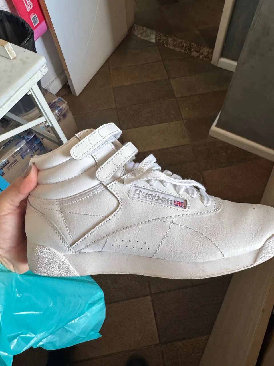 Tennis Reebok Branco - Couro  - Foto 3