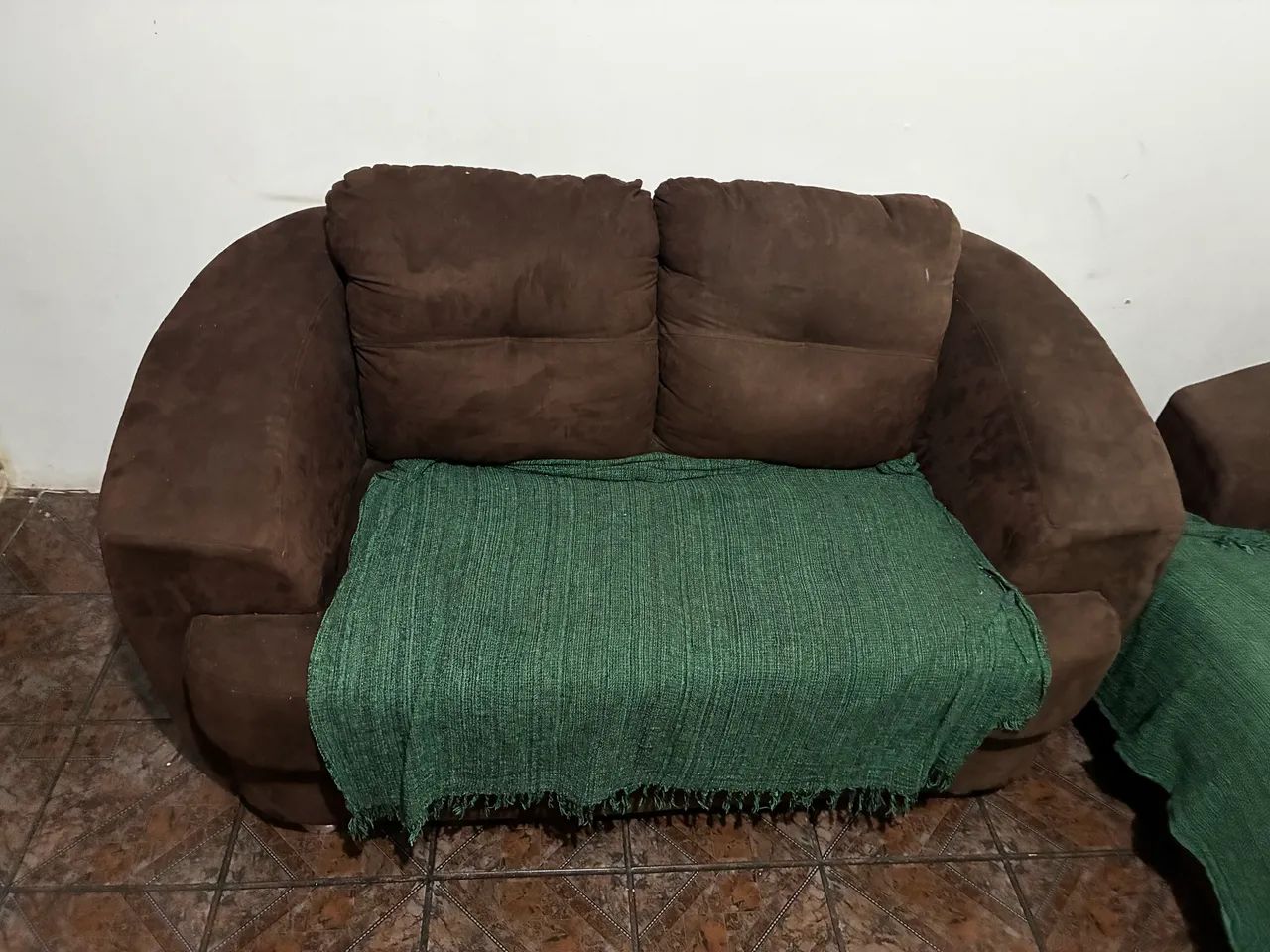 Sofá de canto marrom - ótimo estado de conservação  - Foto 3