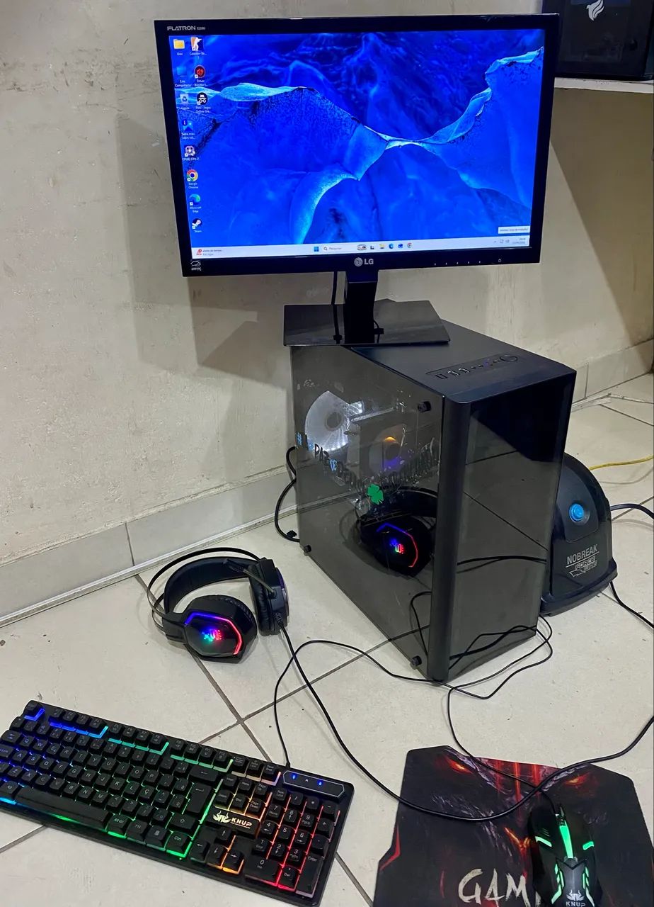 Pc gamer Ryzen 5 com jogos(Vendo ou troco)