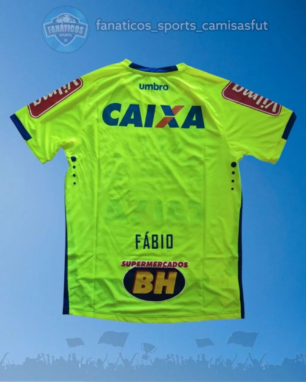 Camisa Cruzeiro Fábio 2016 - Foto 2