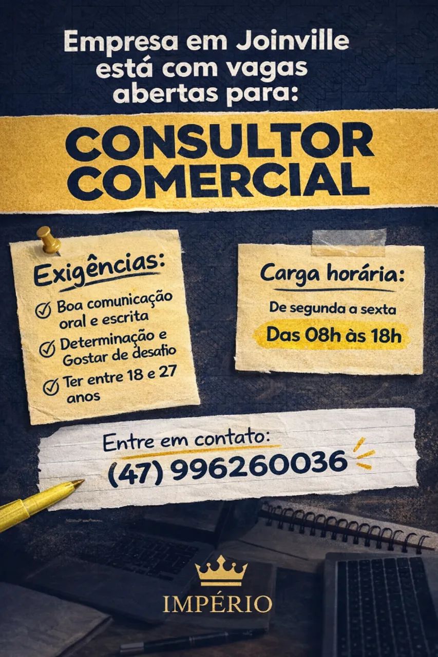 Consultor Comercial ? Joinville/SC
