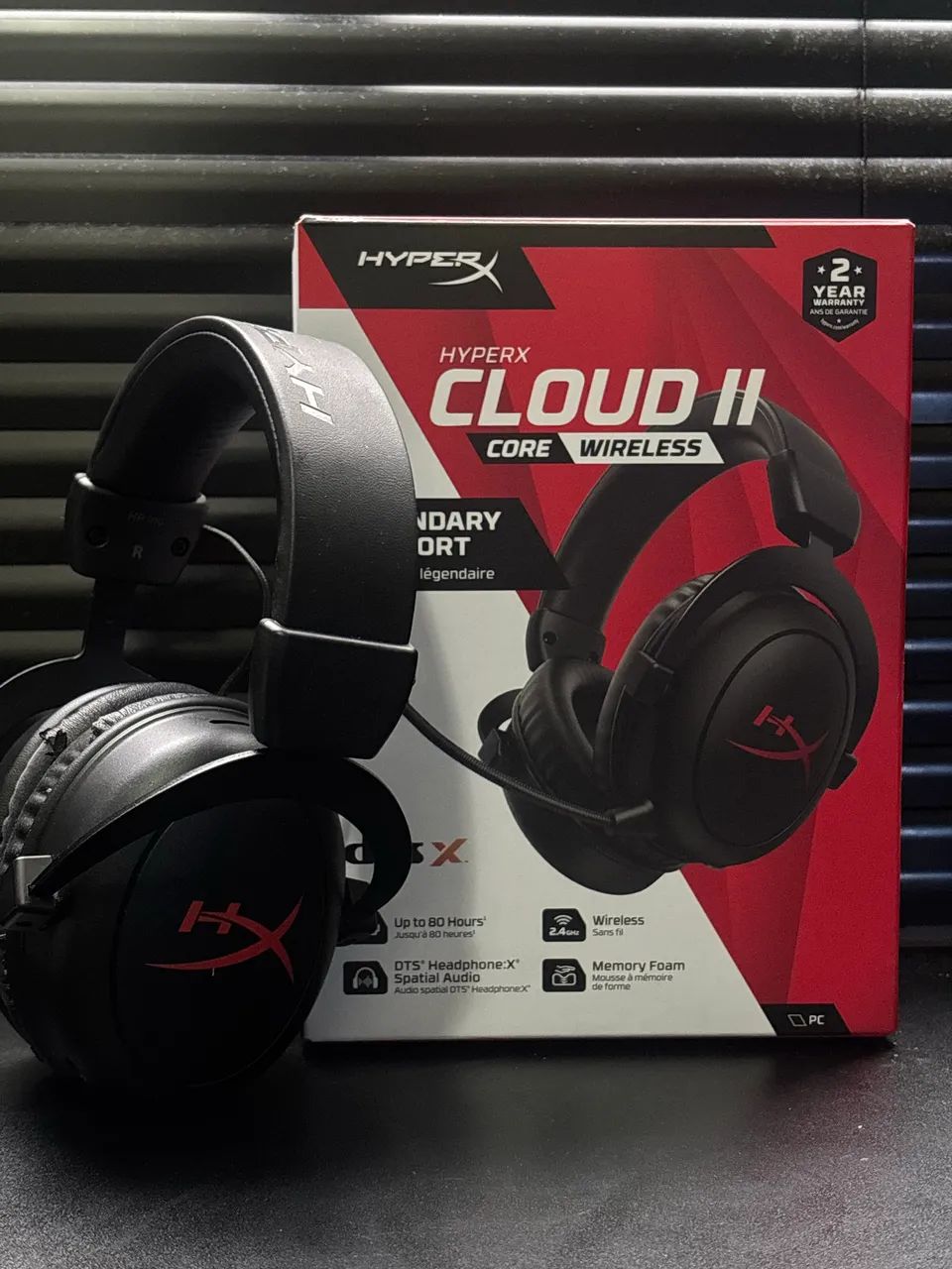 FONE HYPER X CLOUD 2 JOGOS - Foto 2